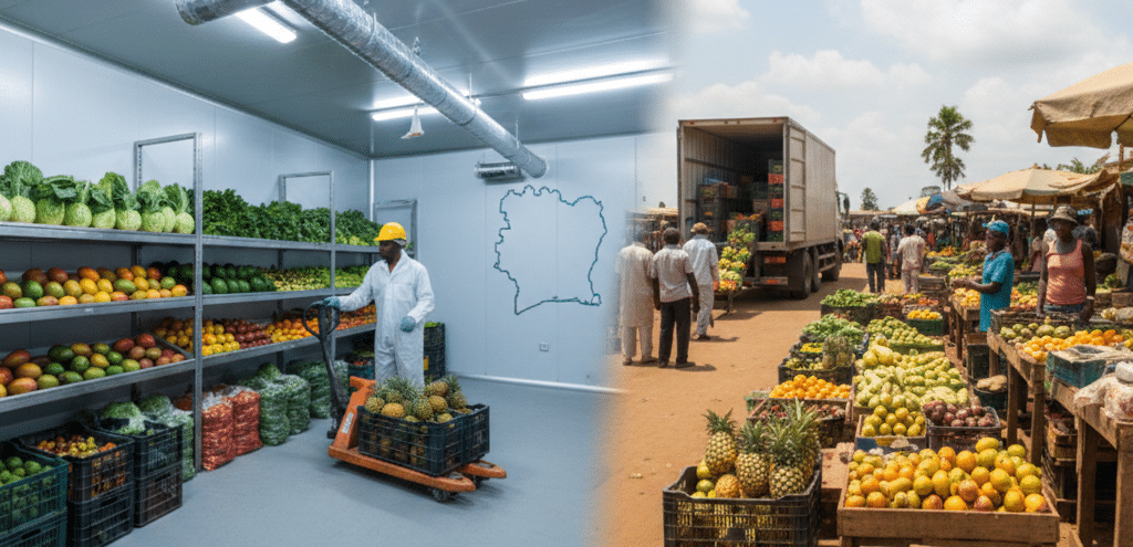 la chaîne logistique alimentaire